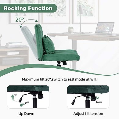 Stylish Ergonomic Office Chair with Adjustable Recline and Swivel