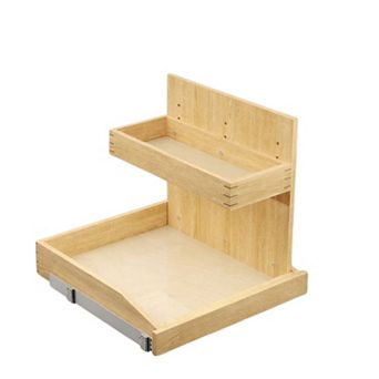 ELEMENT ACE Adjustable Pull-Out Cabinet Organizer with Soft Close Mechanism for Optimal Storage