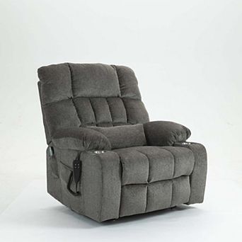 Oversized Lift Recliner with Massage, Heating, OKIN Motor & 400 lb Capacity