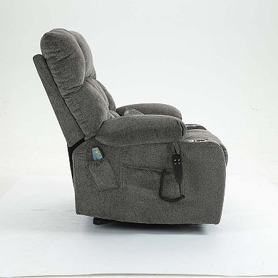 Oversized Lift Recliner with Massage, Heating, OKIN Motor & 400 lb Capacity