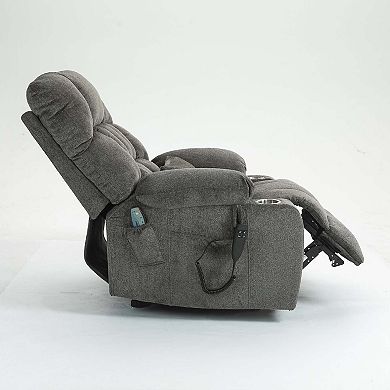 Oversized Lift Recliner with Massage, Heating, OKIN Motor & 400 lb Capacity