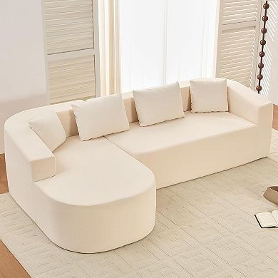 98" L Shaped Sectional Couches for Living Room