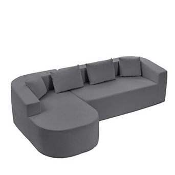 98" L Shaped Sectional Couches for Living Room
