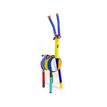 Beaded Springbok Multi Color Small