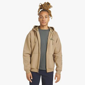 Men's Quiksilver Full Zip Logo Fleece Hoodie
