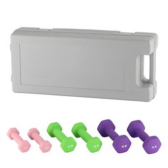 Dumbbell Set, Neoprene Dumbbell Set for Weightlifting & Bench Press & Squats & Curls