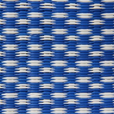 Basic Blue and White Rug