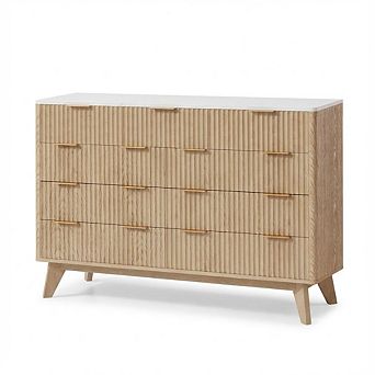 ANIXOL 9-Drawer Fluted Dresser
