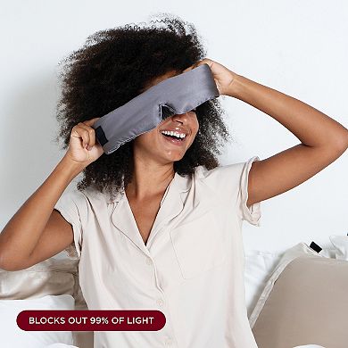 100% Pure Silk Sleep Mask, Oversized