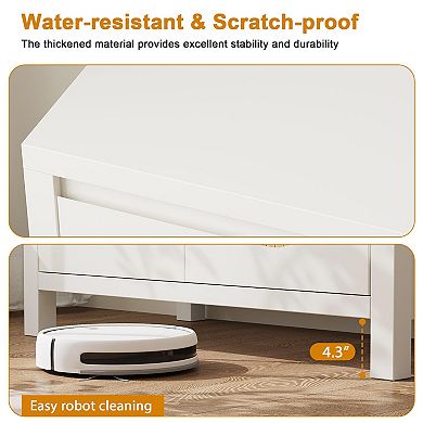 ANIXOL Rattan Accent Storage Cabinet