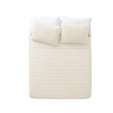 VCNY Home Kaleidoscope Quilted Coverlet Set