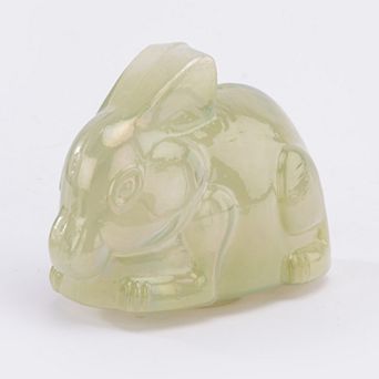 Celebrate Together™ Easter Green Glass Bunny Sit About Table Decor