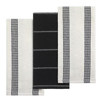 IZOD Saybrook Kitchen Towel 3-Pack