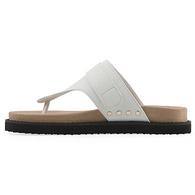 White Mountain Malabar Women's Thong Sandals