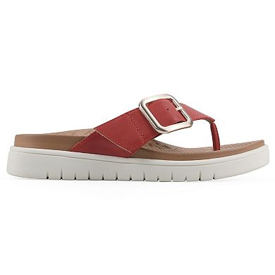 White Mountain Nalla Women's Thong Recovery Sandals