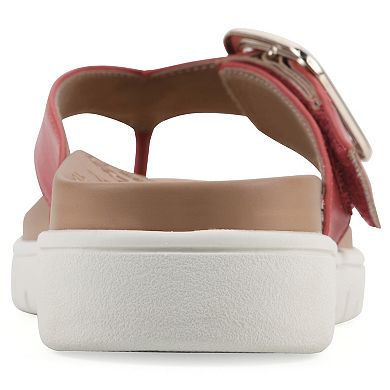 White Mountain Nalla Women's Thong Recovery Sandals