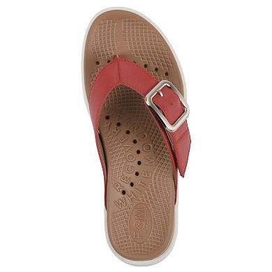 White Mountain Nalla Women's Thong Recovery Sandals