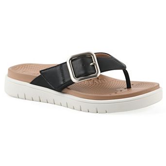 White Mountain Nalla Women's Thong Recovery Sandals