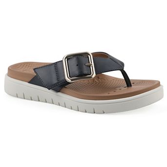 White Mountain Nalla Women's Thong Recovery Sandals