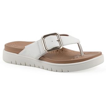White Mountain Nalla Women's Thong Recovery Sandals