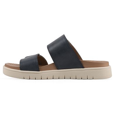 White Mountain Namaste Women's Recovery Slide Sandals