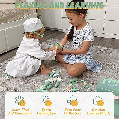 Role-playing doctor toy set