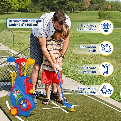 Children's golf toy set