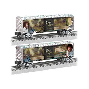 Bob Ross A Walk in the Woods O Gauge Model Train Boxcar