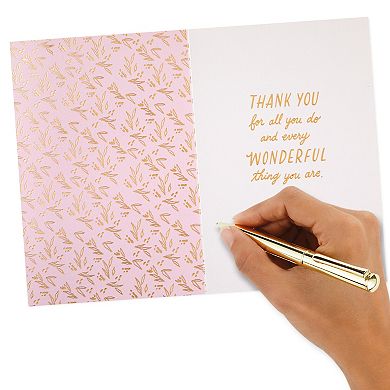 Hallmark Signature Beautiful Wife Mother's Day Card