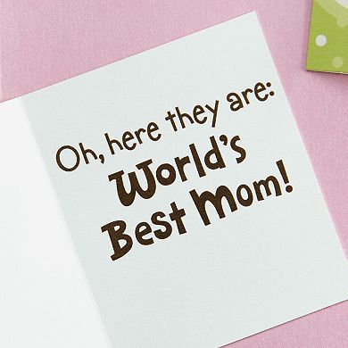 Hallmark Funny Snoopy & Woodstock Mother's Day Card with Mini Cards Inside