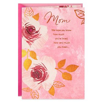 Hallmark Roses Mother's Day Card