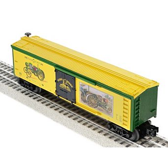 John Deere Waterloo Boy O Gauge Model Train Reefer Car