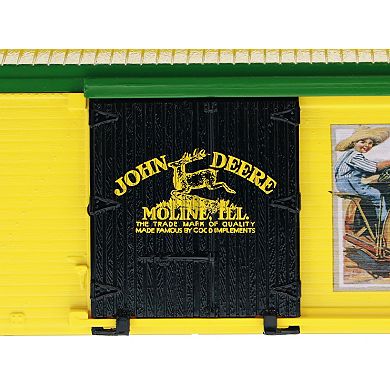 John Deere Waterloo Boy O Gauge Model Train Reefer Car