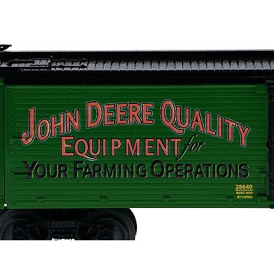 John Deere O Gauge Model Train Reefer Car