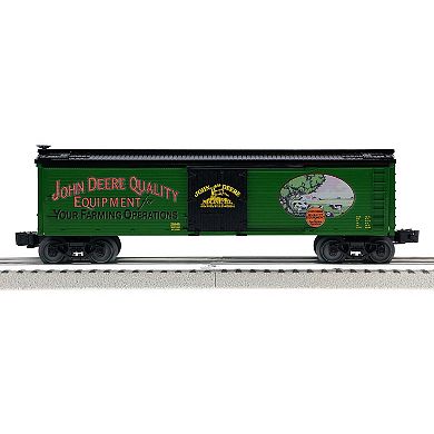 John Deere O Gauge Model Train Reefer Car