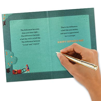 Hallmark "The Difference You Make" Father's Day Card