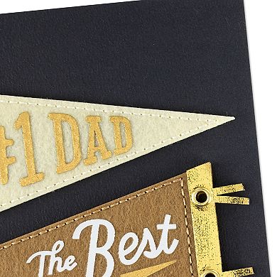 Hallmark Signature #1 Dad & All-Star Pennants Father's Day Card
