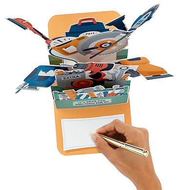 Hallmark Power Tools Funny Pop Up Father's Day Card