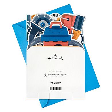Hallmark Power Tools Funny Pop Up Father's Day Card
