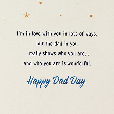 Hallmark Romantic Father's Day Card for Husband or Partner