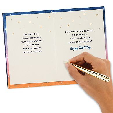 Hallmark Romantic Father's Day Card for Husband or Partner