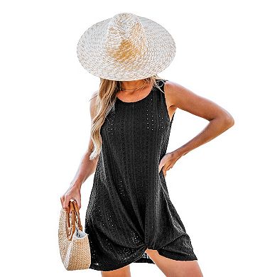 Women's Cupshe Textured Twist Jersey Beach Cover-Up