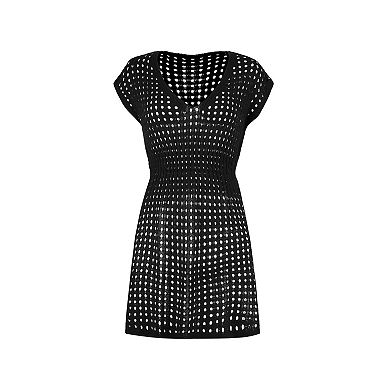 Women's Cupshe Dolman Sleeve Cutout Knit Cover-Up