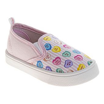 Sweethearts Conversation Hearts Girls Lightweight Slip-On Water Friendly Clogs