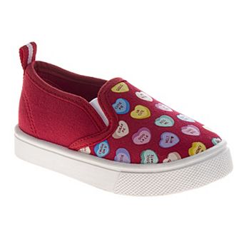 Sweethearts Conversation Hearts Girls Lightweight Slip-On Water Friendly Clogs