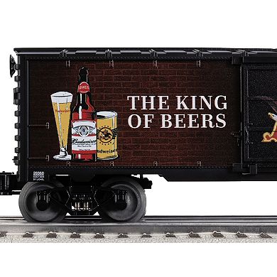 Lionel Budweiser Illuminated Bar Sign O Gauge Model Train Boxcar