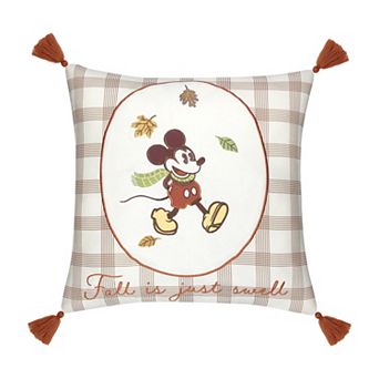 Celebrate Together™ Mickey Gingham Decorative Pillow with Tassels