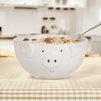 Retroware by Home Essentials Set of 2 Figural Pig Bowls