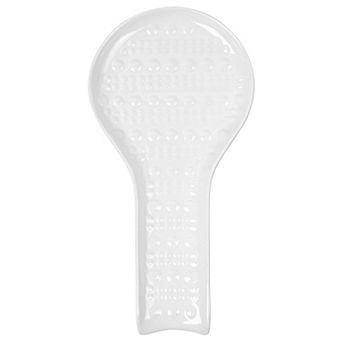Retroware by Home Essentials White Halo Dots Spoon Rest