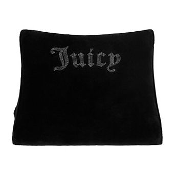 Juicy Couture Rhinestone Wedge Pillow